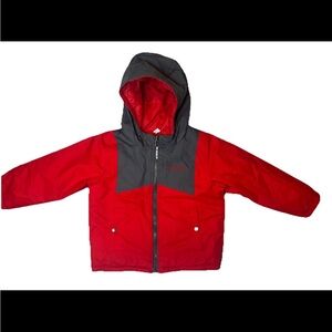 Columbia Kids Red and Gray Puffer Jacket
